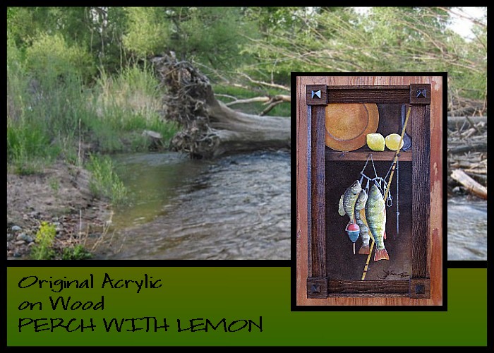 Wildlife Intentions: Perch with lemon